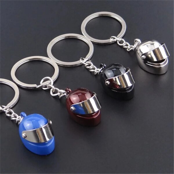 Closed Helmet Keychain - Image 3